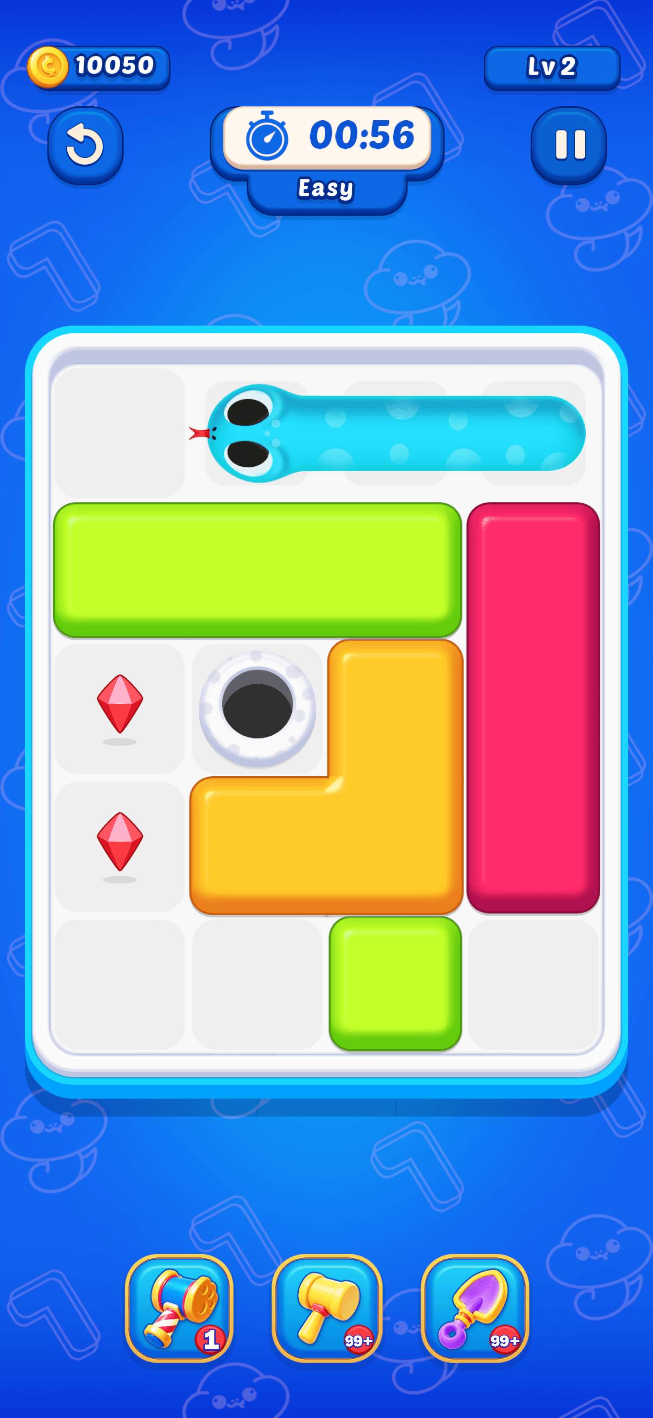 Puzzle Snake Out gameplay screenshot 2
