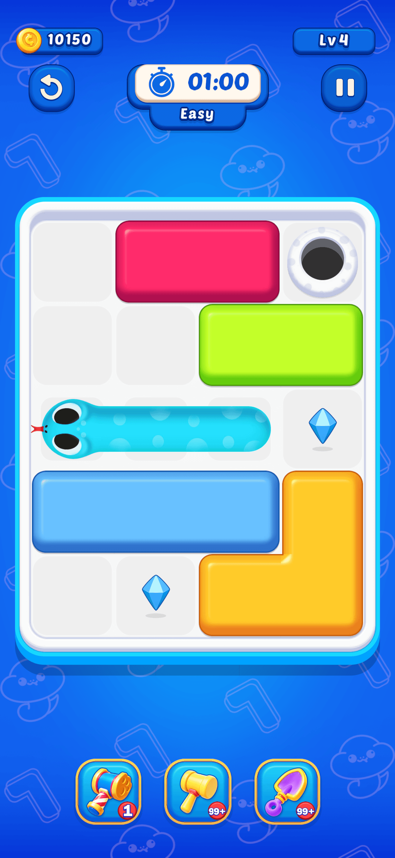 Puzzle Snake Out gameplay screenshot 4